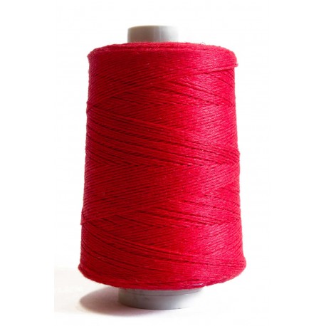 Twisted yarn Cone 266 Lin Royal COQUELICOT